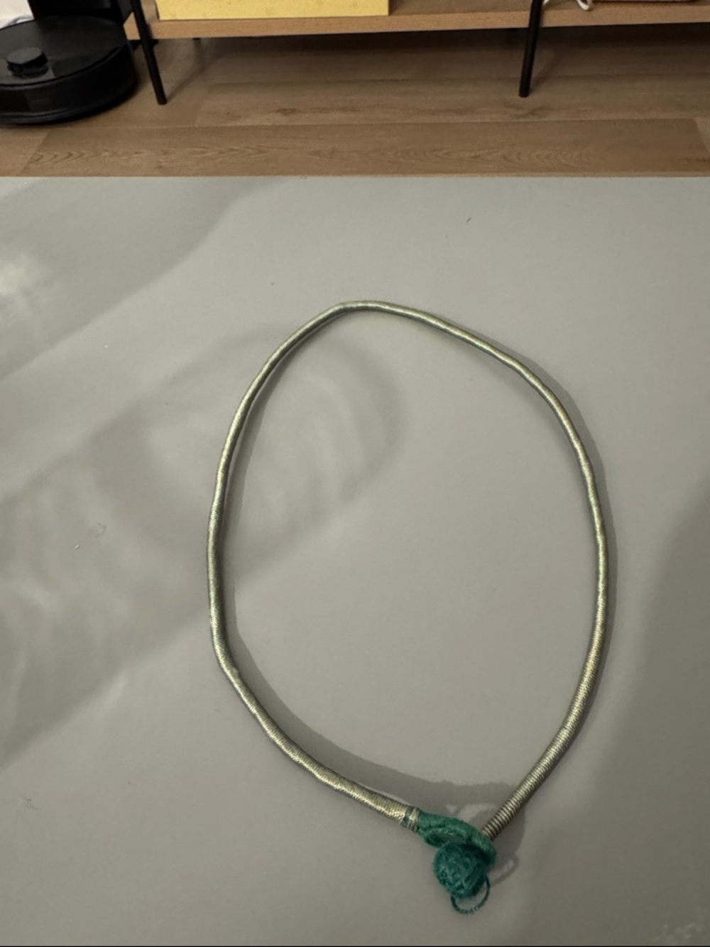 Unbranded Green Cord Knot Necklace